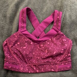 Women's Pink Sports Bra